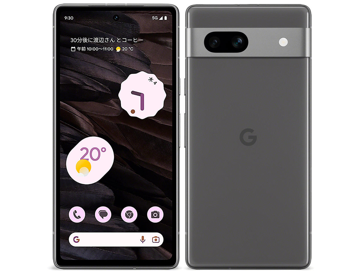 Google Pixel 7a au [Charcoal] �̐��i�摜