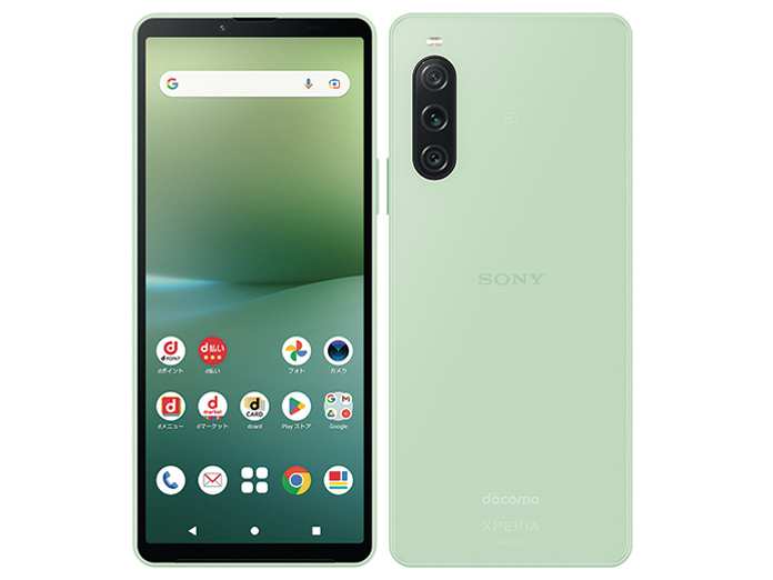 Xperia 10 V SO-52D docomo [�Z�[�W�O���[��] �̐��i�摜