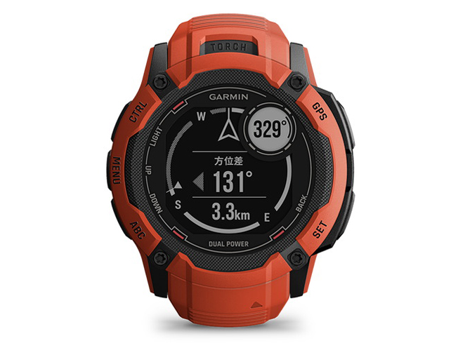 Instinct 2X Dual Power 010-02805-32 [Flame Red]