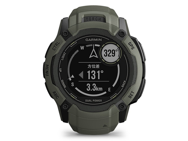 Instinct 2X Dual Power 010-02805-52 [Moss]