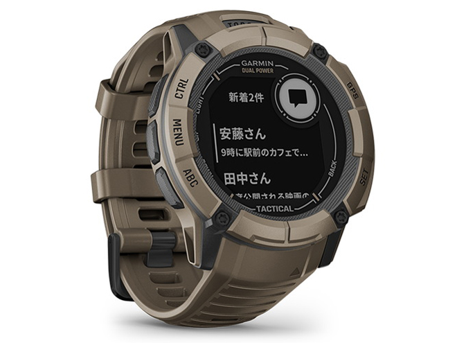 Instinct 2X Dual Power Tactical Edition 010-02805-62 [Coyote Tan]