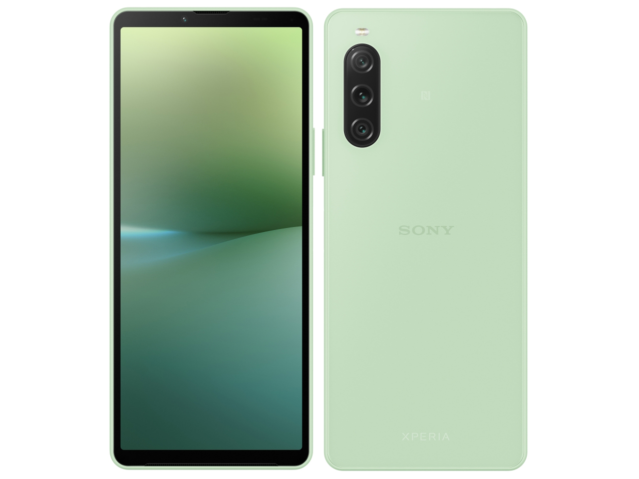 Xperia 10 V SoftBank [�Z�[�W�O���[��] �̐��i�摜