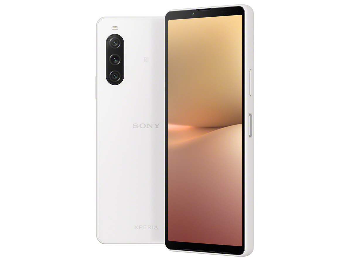 Xperia 10 V �y�V���o�C�� [�z���C�g] �̐��i�摜