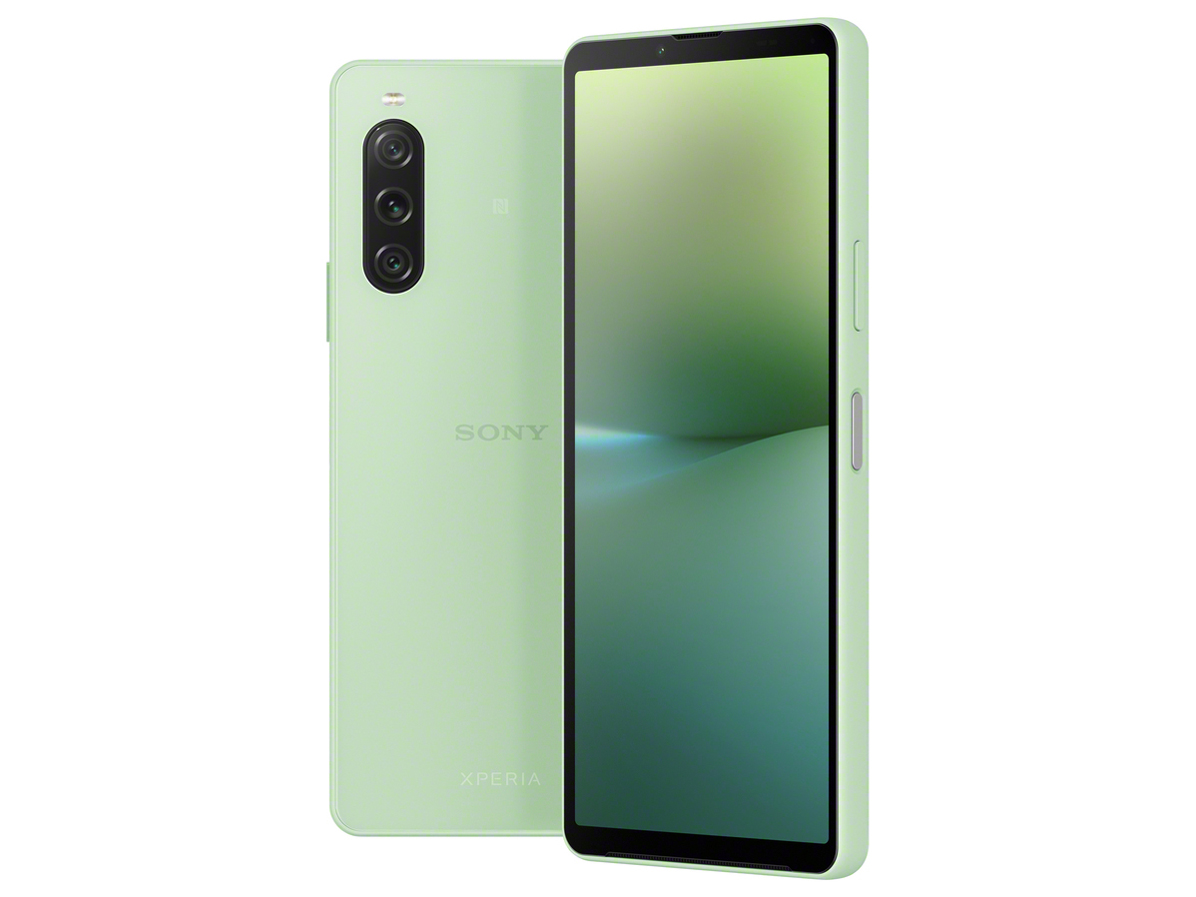Xperia 10 V �y�V���o�C�� [�Z�[�W�O���[��] �̐��i�摜