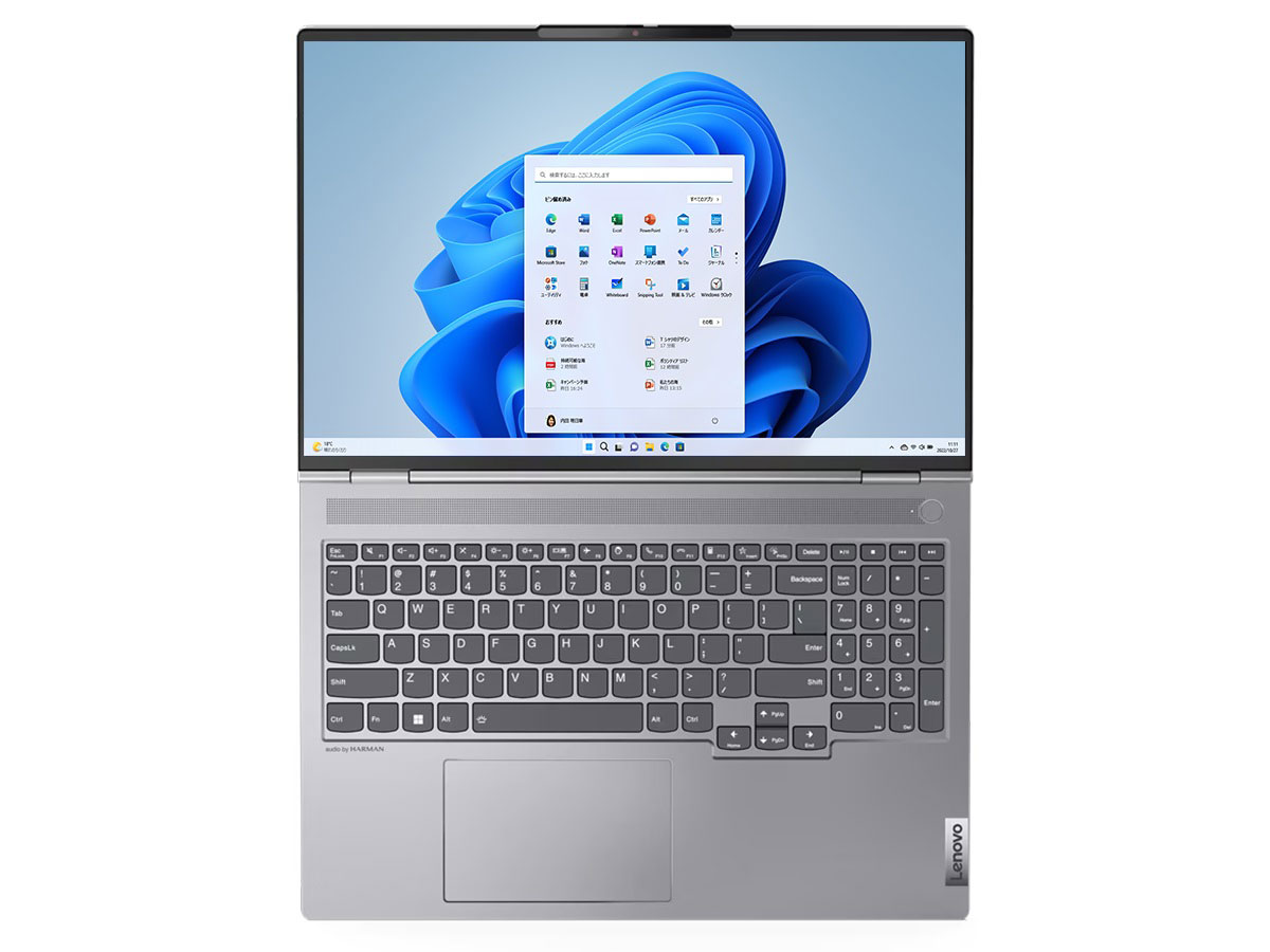 ThinkBook 16p Gen 3 AMD Ryzen 7 6800H�E16GB�������[�E512GB SSD�ERTX 3060�E16�^WQXGA�t������ 21EK000GJP [�~�l�����O���[]