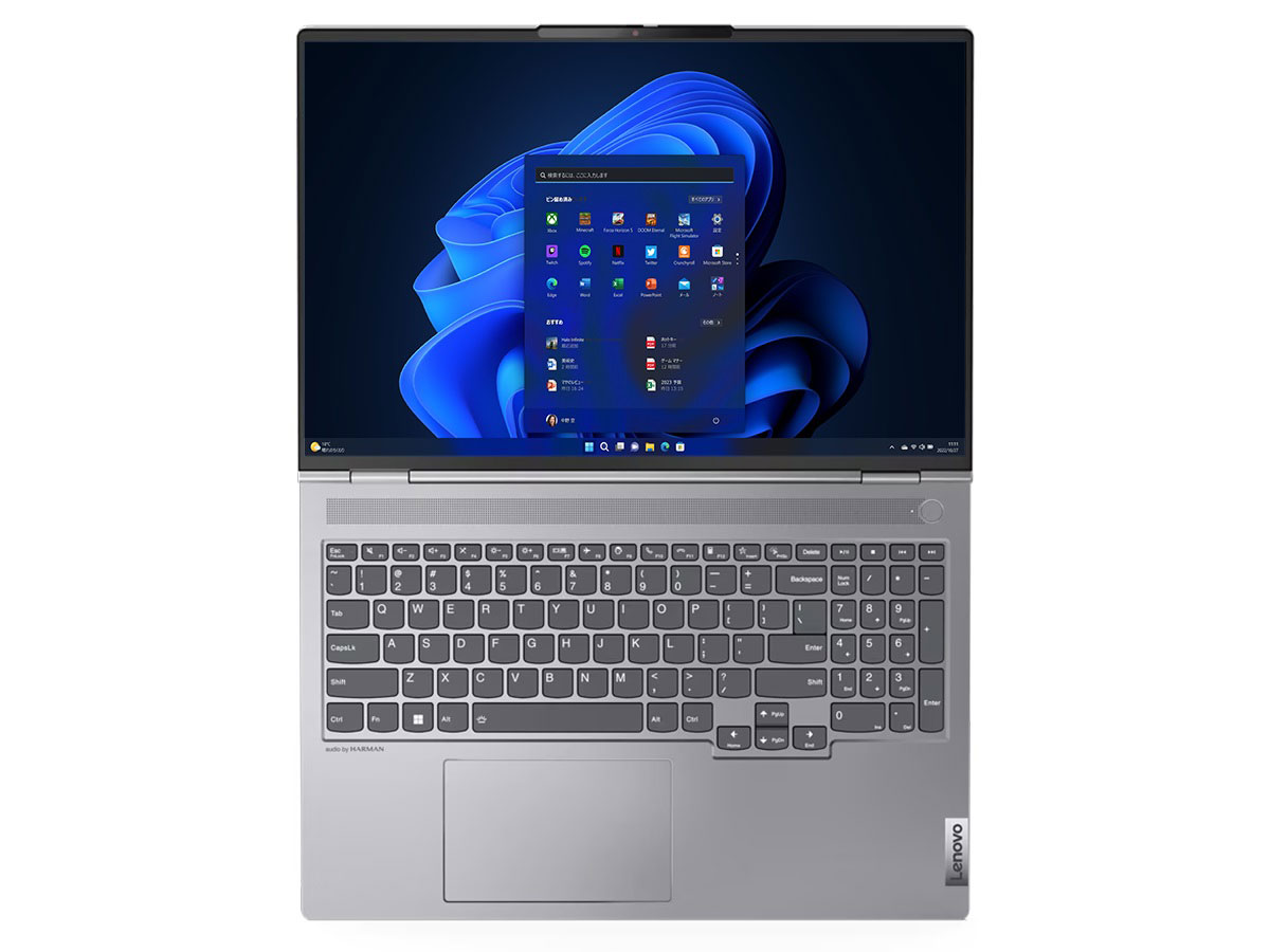 ThinkBook 16p Gen 3 Windows 11 Pro�EAMD Ryzen 7 6800H�E16GB�������[�E512GB SSD�ERTX 3060�E16�^WQXGA�t������ �I�t�B�X�t�� 21EK000JJP [�~�l�����O���[]