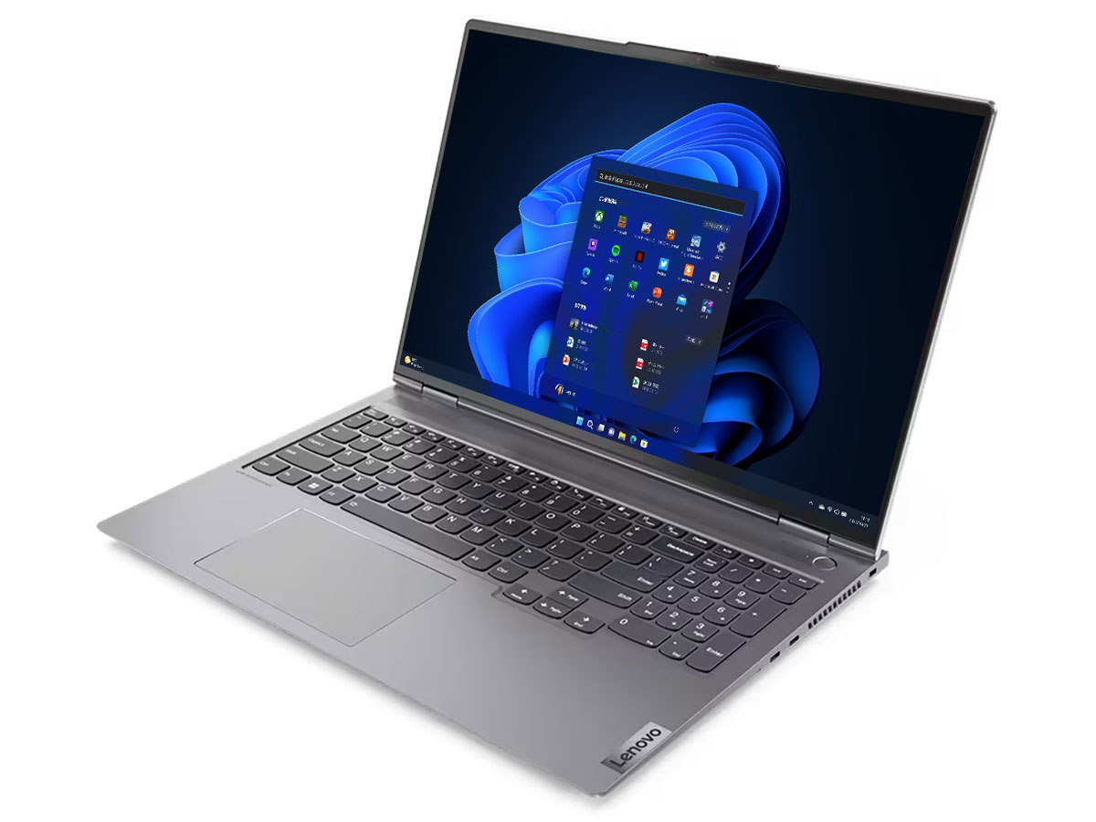 ThinkBook 16p Gen 3 Windows 11 Pro�EAMD Ryzen 7 6800H�E16GB�������[�E512GB SSD�ERTX 3060�E16�^WQXGA�t������ �I�t�B�X�t�� 21EK000JJP [�~�l�����O���[]