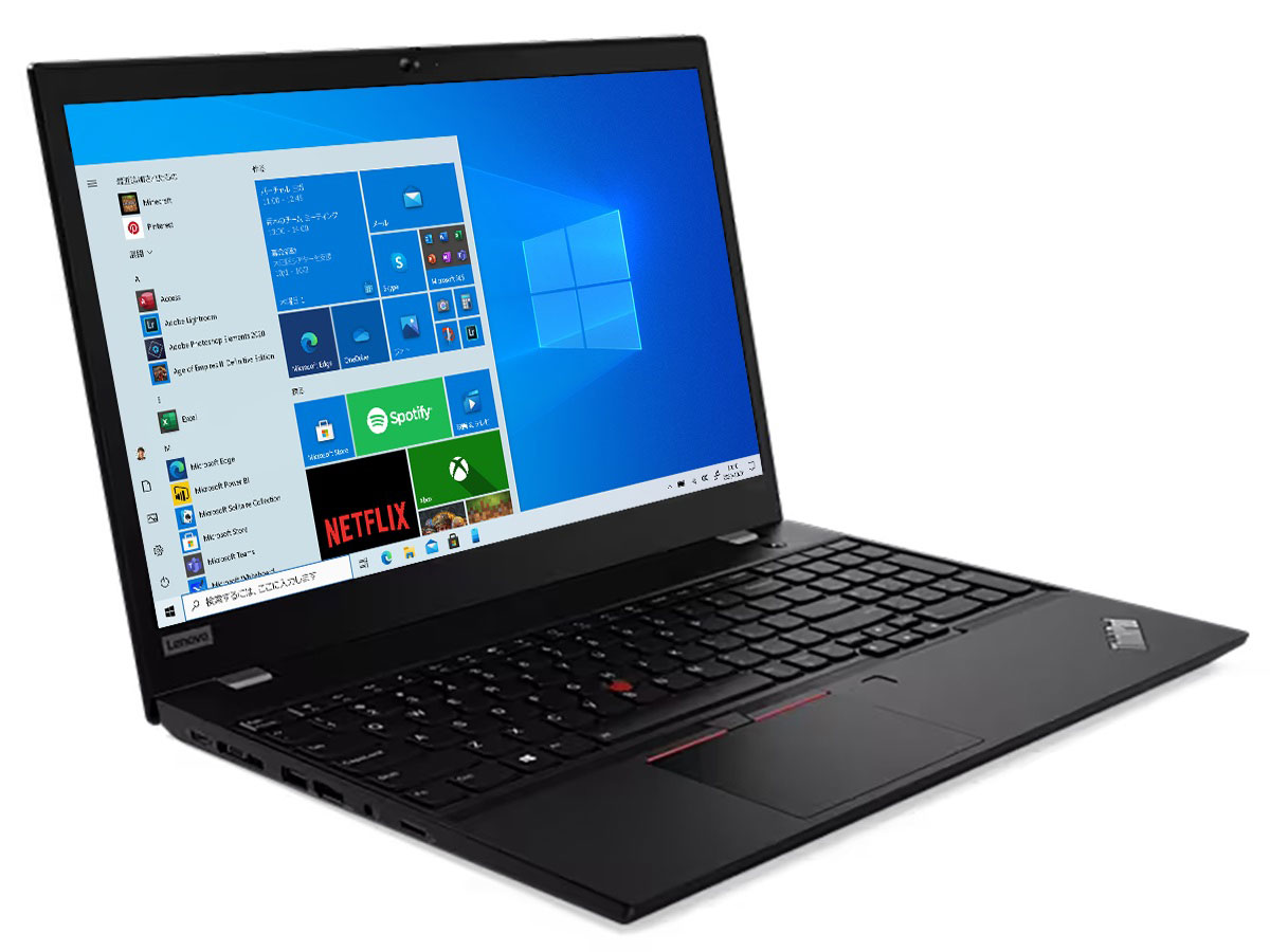 ThinkPad P15s Gen 2 Windows 10 Pro�ECore i7 1185G7�E16GB�������[�E512GB SSD�ENVIDIA T500�E15.6�^�t��HD�t������ 20W7S3ET00 [�u���b�N] �̐��i�摜