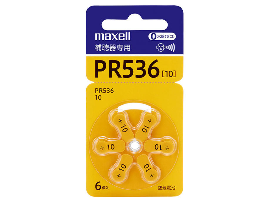 ��C�����d�r 6�p�b�N PR536 A 6BS �̐��i�摜