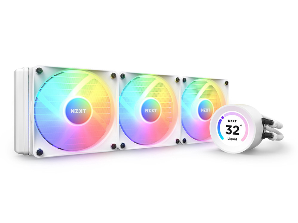 PC用ファン・クーラー NZXT KRAKEN ELITE 360 RGB KR36E-W1 NZXT Kraken Elite 360 RGB RL-KR36E-W1 [White] 価格比較 - 価格.com