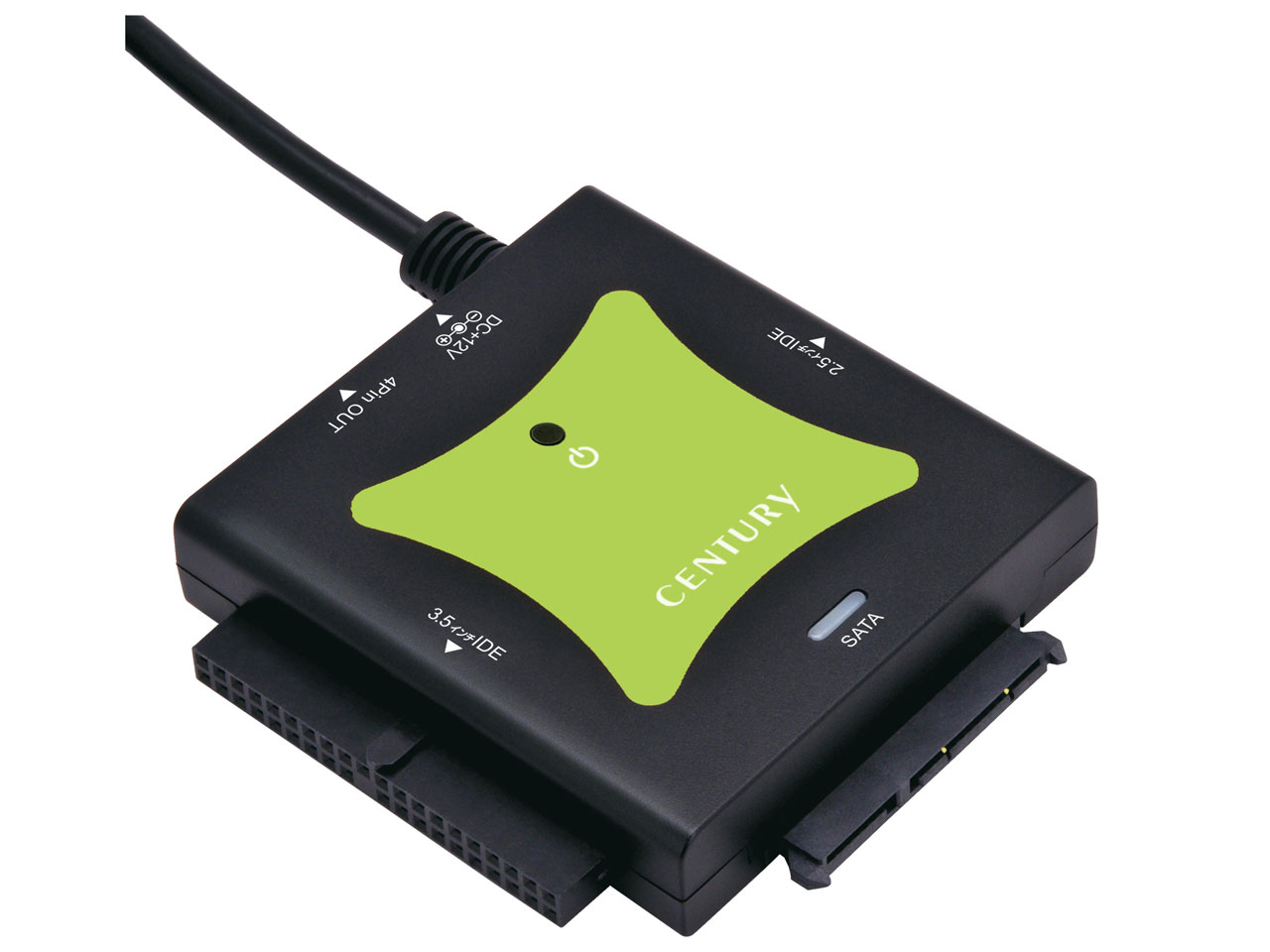 �����̓� IDE+SATA USB3.2 Gen1 CRAISU3S6G2 [��/�O���[��] �̐��i�摜