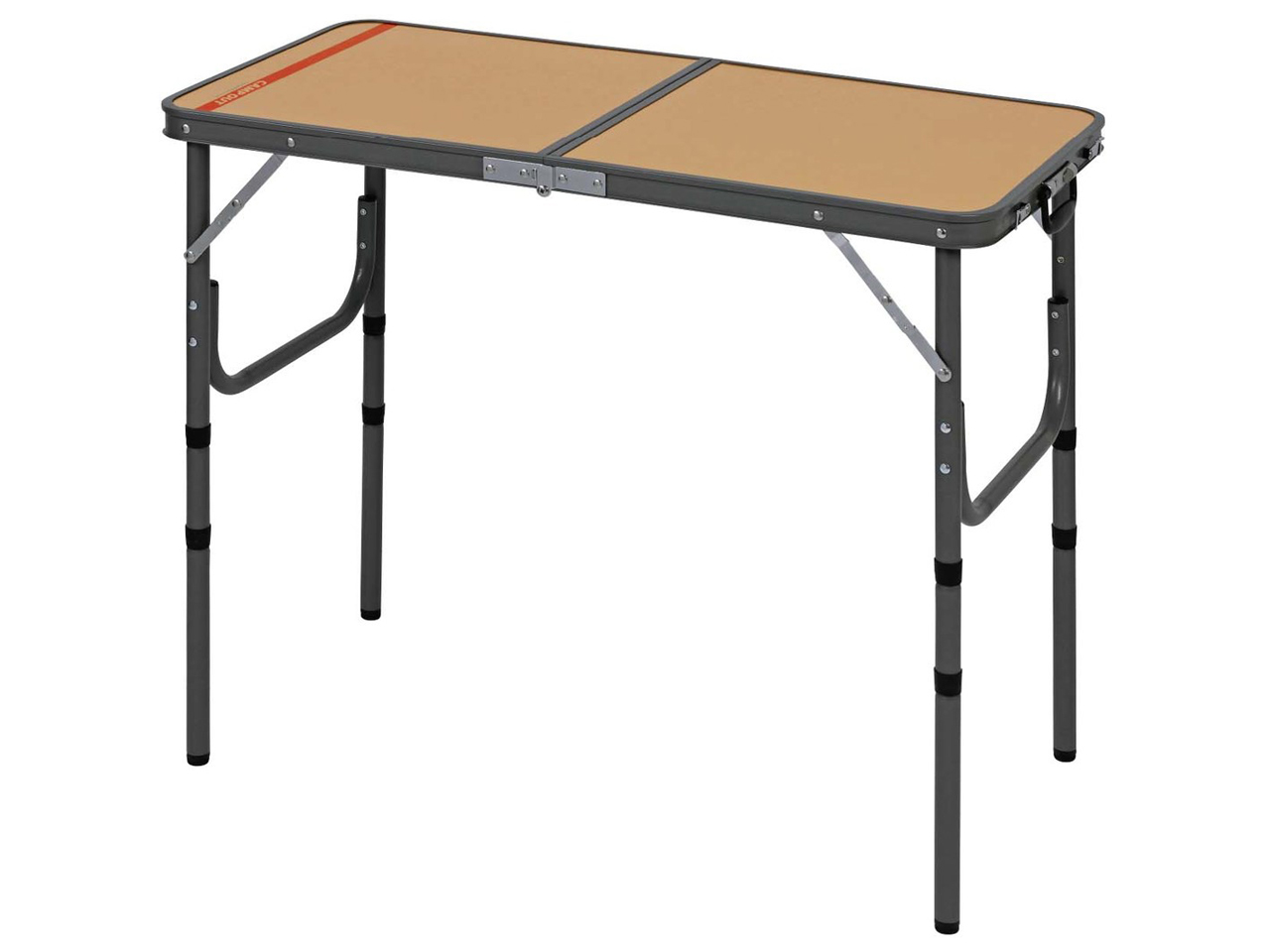 �L�����v�A�E�g �A���~�t�H�[�E�F�C�e�[�u�� 90×45cm UC-589 [�^��×�_�[�N�O���[] �̐��i�摜