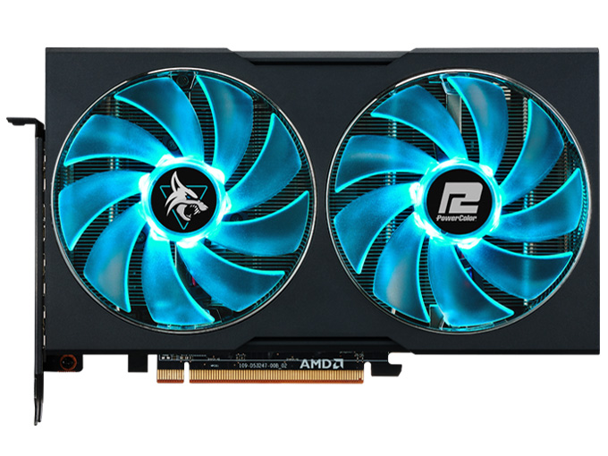 PowerColor Hellhound AMD Radeon RX 7600 8GB GDDR6 RX7600 8G-L/OC [PCIExp 8GB]