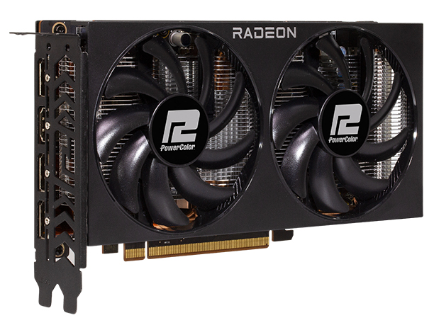 PowerColor Fighter AMD Radeon RX 7600 8GB GDDR6 RX7600 8G-F [PCIExp 8GB]