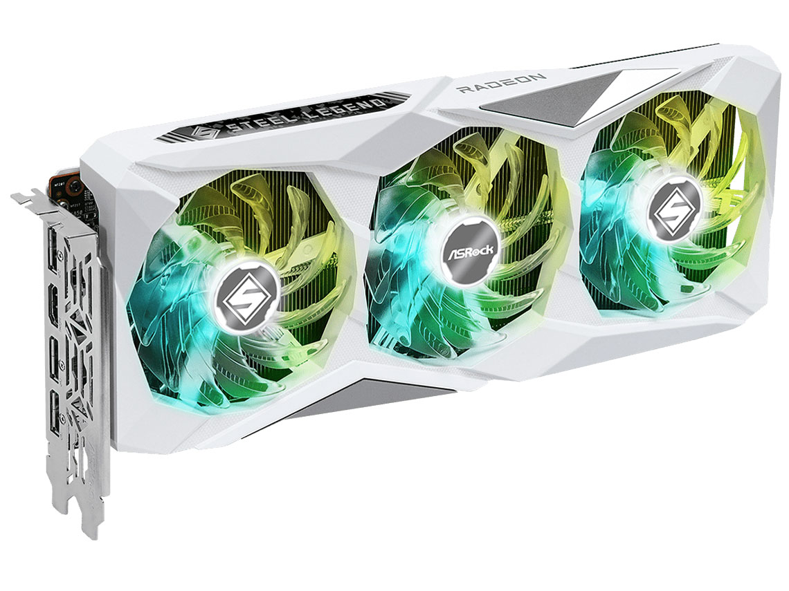 Radeon RX 7600 Steel Legend 8GB OC [PCIExp 8GB]