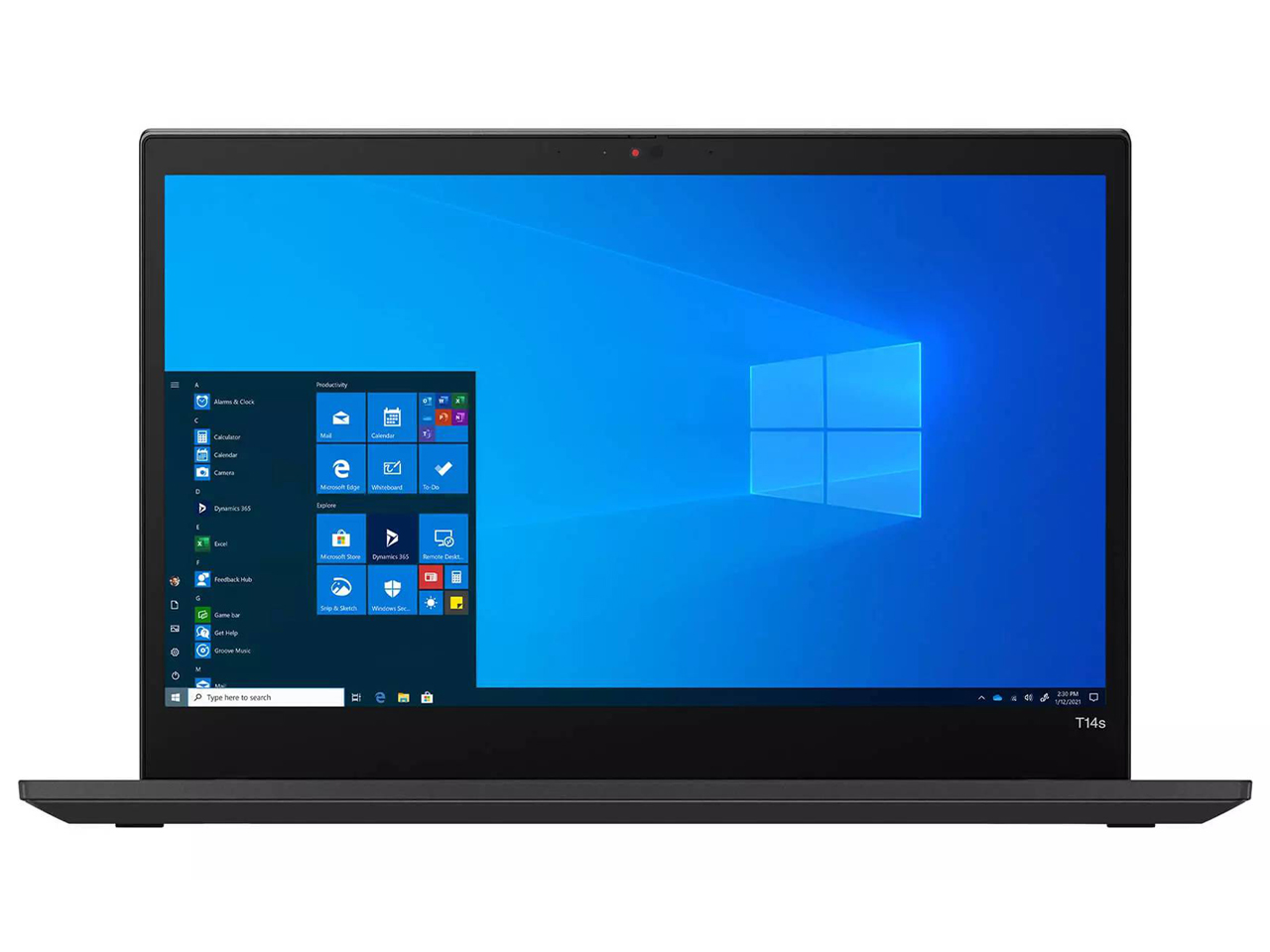 ThinkPad T14s Gen 2 20WM01K1JP SIM�t���[ [�u���b�N] �̐��i�摜