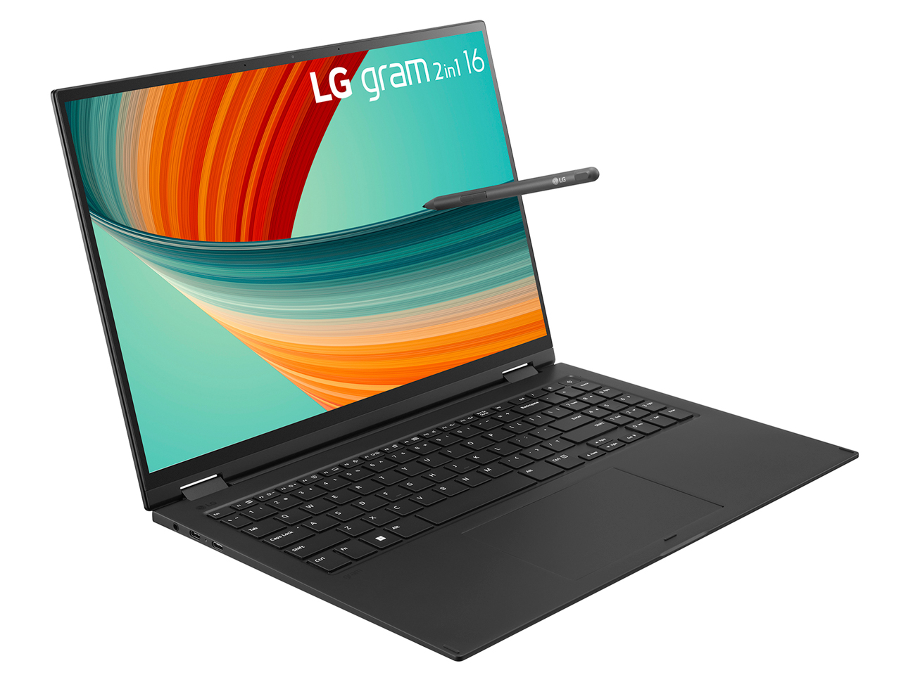 �w�{�� �΂߁x LG gram 2in1 16T90R-KA78J [�I�u�V�f�B�A���u���b�N] �̐��i�摜