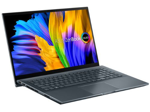 Zenbook Pro 15 OLED UM535QA Ryzen 7 5800HS/16GB������/512GB SSD/15.6�^�L�@EL/Microsoft Office H&B 2021���ڃ��f�� UM535QA-KY394WS [�p�C���O���[]