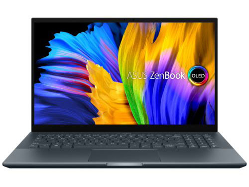 Zenbook Pro 15 OLED UM535QA Ryzen 7 5800HS/16GB������/512GB SSD/15.6�^�L�@EL/Microsoft Office H&B 2021���ڃ��f�� UM535QA-KY394WS [�p�C���O���[] �̐��i�摜