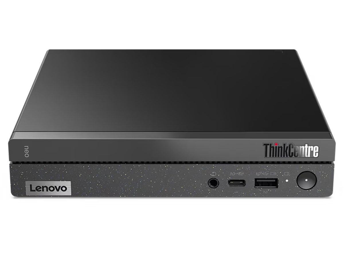 ThinkCentre neo 50q Tiny Gen 4 Windows 11 Pro�ECore i5 13420H�E16GB�������[�E512GB SSD���� 12LNA00CJP [�u���b�N]