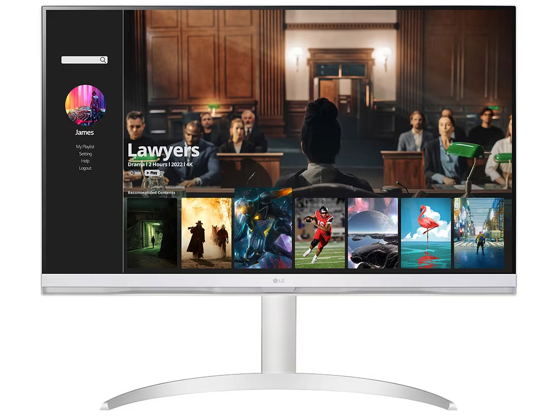 MyView Smart Monitor 32SQ730S-H [31.5インチ ホワイト]