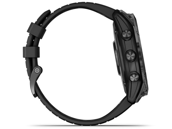 fenix 7X Pro Sapphire Dual Power 010-02778-52 [Ti Carbon Gray DLC/Black]