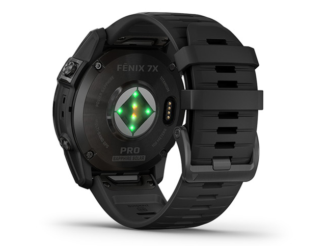 fenix 7X Pro Sapphire Dual Power 010-02778-52 [Ti Carbon Gray DLC/Black]