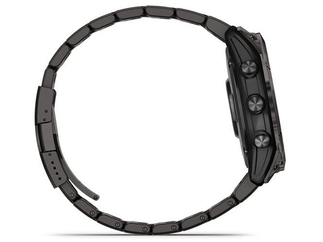 fenix 7X Pro Sapphire Dual Power 010-02778-92 [Ti Carbon Gray DLC/Carbon Gray Metal Band]