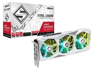 Radeon RX 6650 XT Steel Legend 8GB OC (RX6650XT SL 8GO) [PCIExp 8GB] �h�X�p�����胂�f�� �̐��i�摜