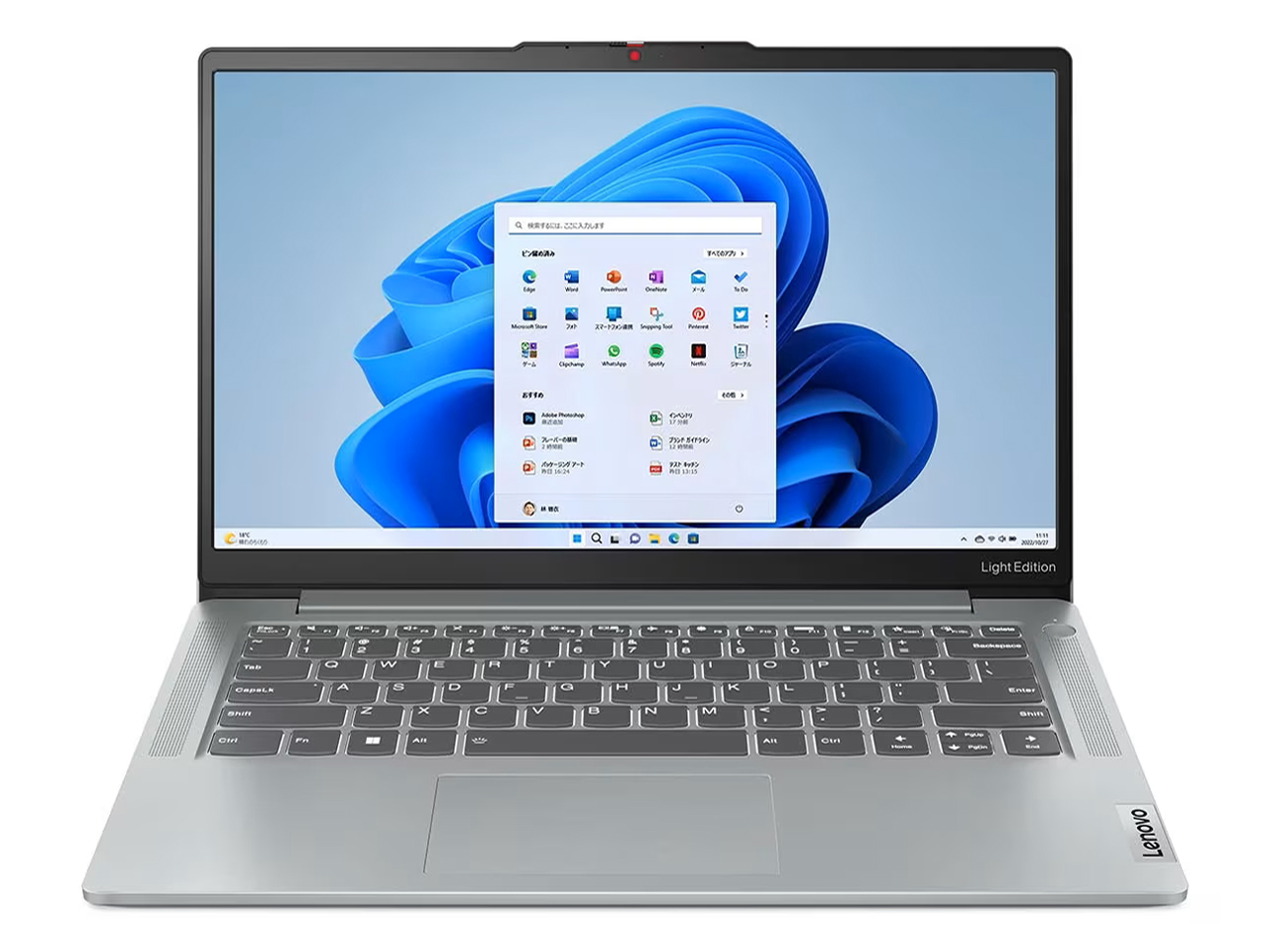 IdeaPad Slim 5 Light Gen 8 82XS002MJP [�N���E�h�O���[] �̐��i�摜