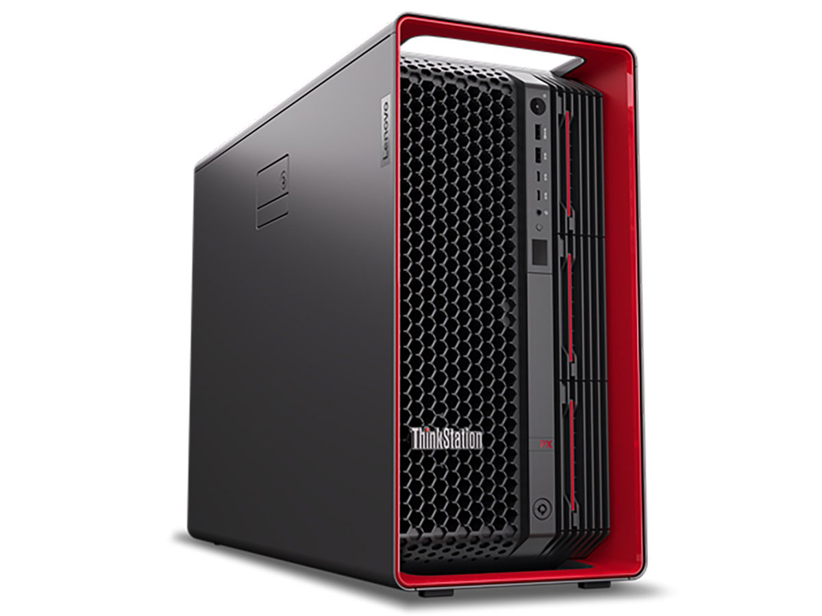 ThinkStation PX Windows 11 Pro�E�C���e�� Xeon Silver 4410Y�E16GB�������[�E512GB SSD�ENVIDIA T400���� 30EUCTO1WW �̐��i�摜