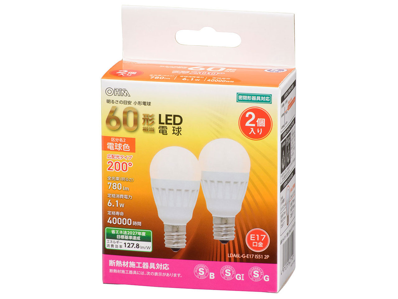 LDA6L-G-E17 IS51 2P [�d���F] �̐��i�摜