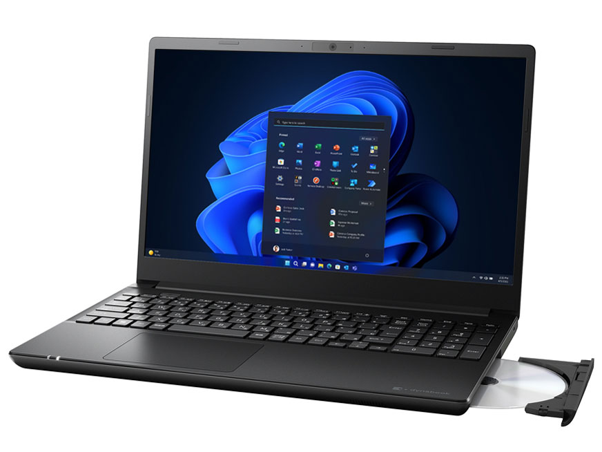 dynabook BZ/MV W6BZMV5RBB 15.6�^�t��HD Core i5 1334U 256GB SSD Office�Ȃ� [�u���[×�u���b�N] �̐��i�摜