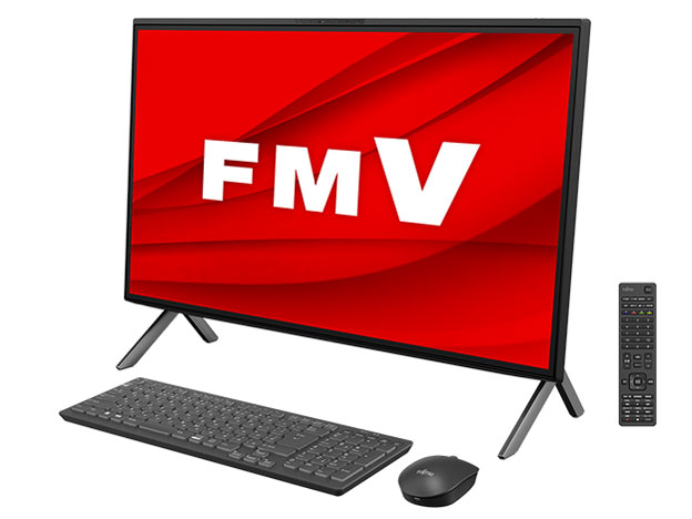 FMV ESPRIMO FH�V���[�Y WF2/H2 KC_WF2H2_A020 Windows 11 Home�ETV�@�\�ECore i7�E16GB�������EHDD 1TB�EBlu-ray�EOffice���ڃ��f�� [�u���b�N] �̐��i�摜