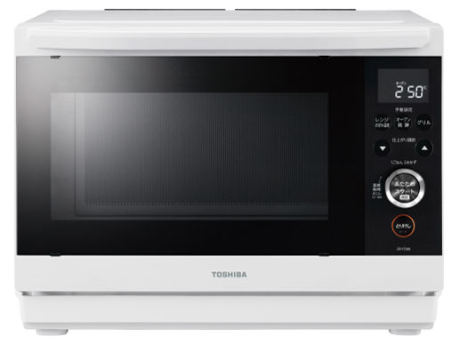 東芝 石窯ドーム ER-ND7W（グランホワイト） Amazon.co.jp: 東芝 簡易スチームオーブンレンジ 26L グラン