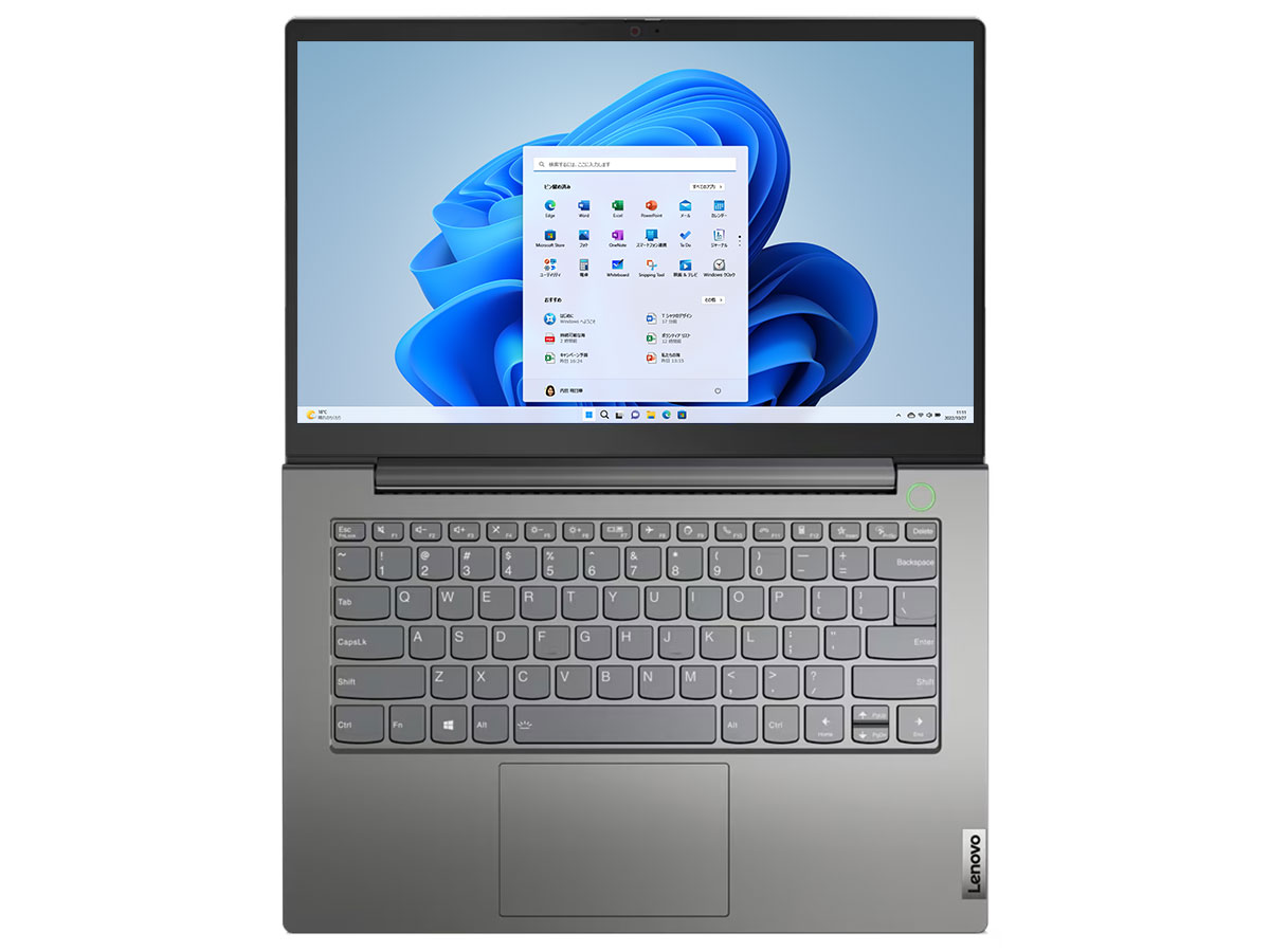�w�{�� ��ʁx ThinkBook 14 Gen 5 Windows 10 Pro�ECore i5 1335U�E16GB�������[�E256GB SSD�E14�^�t��HD�t������ 21JC001LJP [�~�l�����O���[] �̐��i�摜