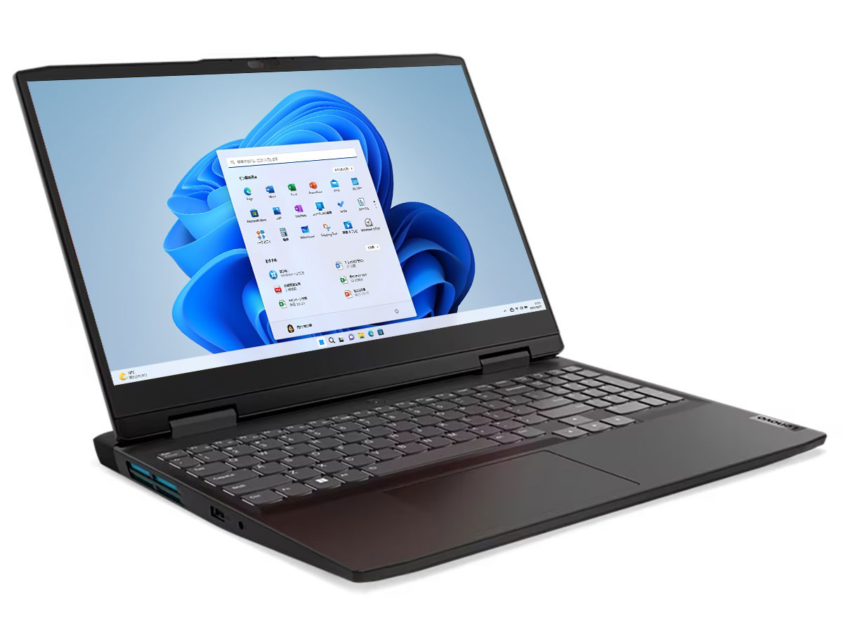 IdeaPad Gaming 370 AMD Ryzen 5 7535HS�E8GB�������[�E512GB SSD�ERTX 2050�E15.6�^�t��HD�t������ �I�t�B�X�t�� 82SB00SGJP [�I�j�L�X�O���[] �̐��i�摜