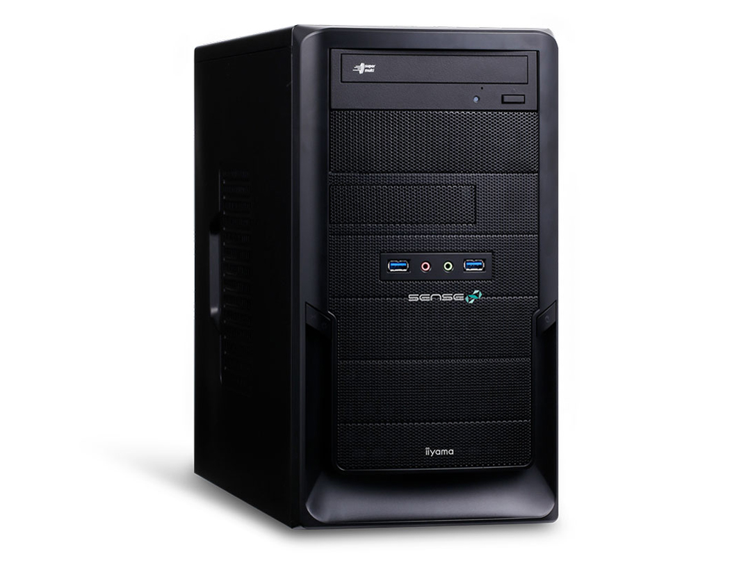 SENSE-M0P5-R57X-DEX Ryzen 7 5700X/16GB������/500GB NVMe M.2 SSD/RX 7600/700W �̐��i�摜