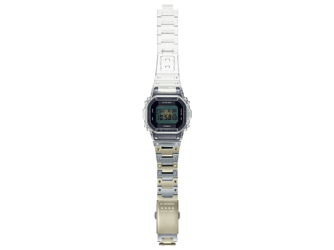 G-SHOCK 40th Anniversary CLEAR REMIX�V���[�Y ���胂�f�� DWE-5640RX-7JR