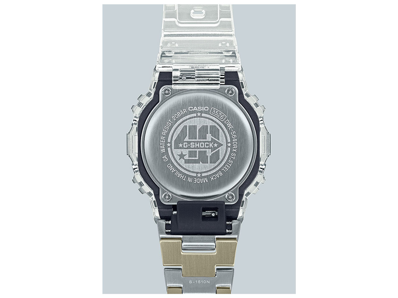 G-SHOCK 40th Anniversary CLEAR REMIX�V���[�Y ���胂�f�� DWE-5640RX-7JR