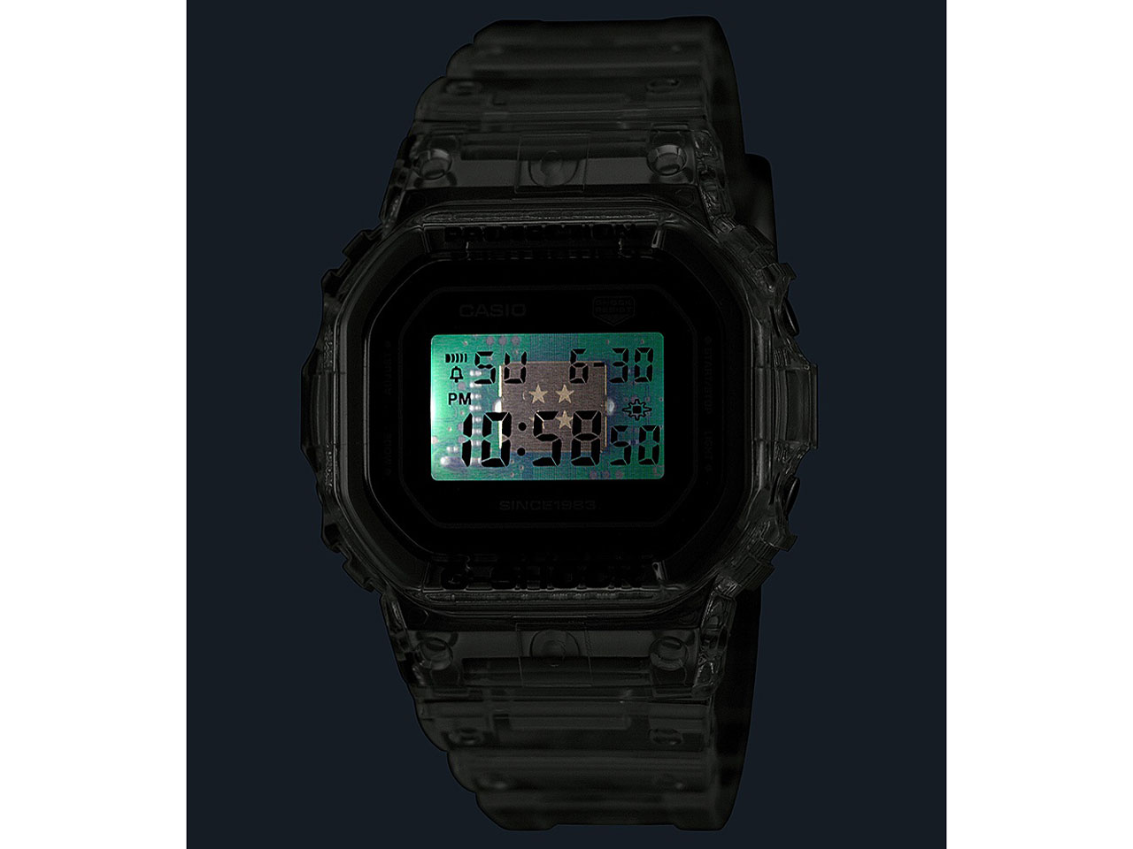 G-SHOCK 40th Anniversary CLEAR REMIX�V���[�Y ���胂�f�� DW-5040RX-7JR