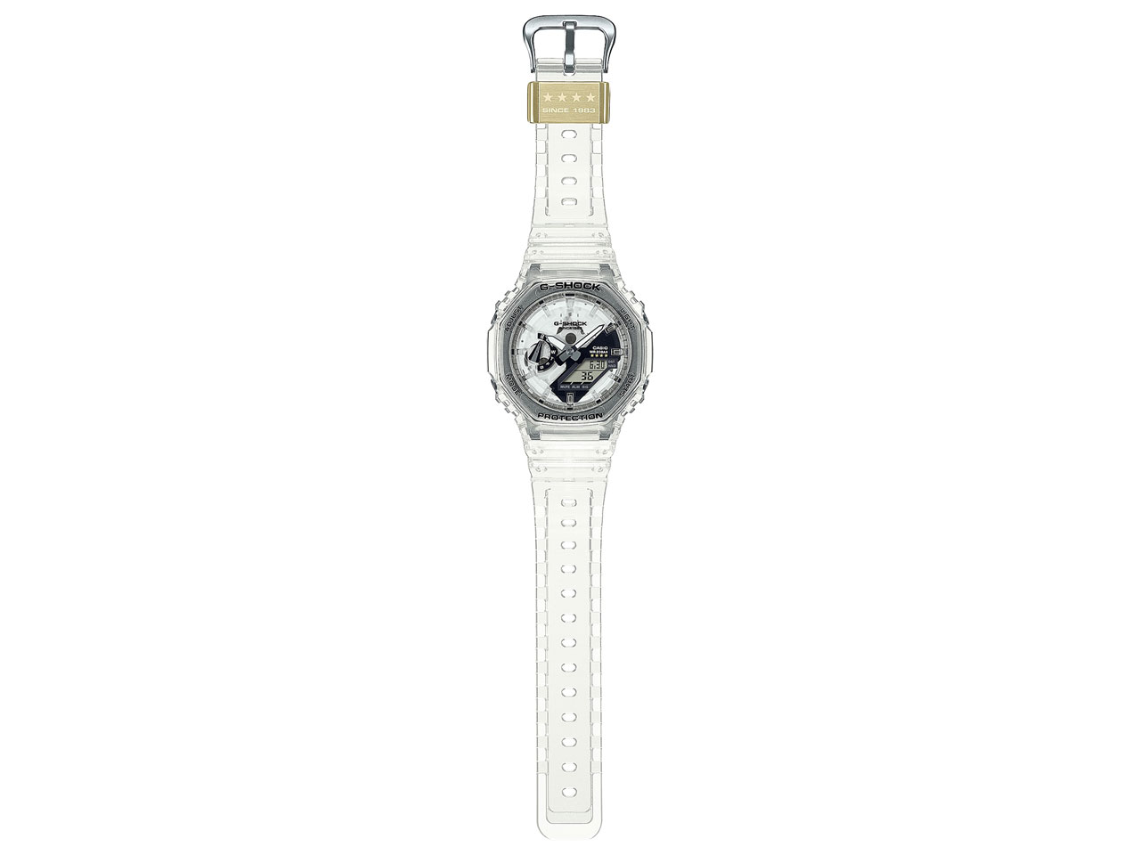 G-SHOCK 40th Anniversary CLEAR REMIX�V���[�Y ���胂�f�� GA-2140RX-7AJR