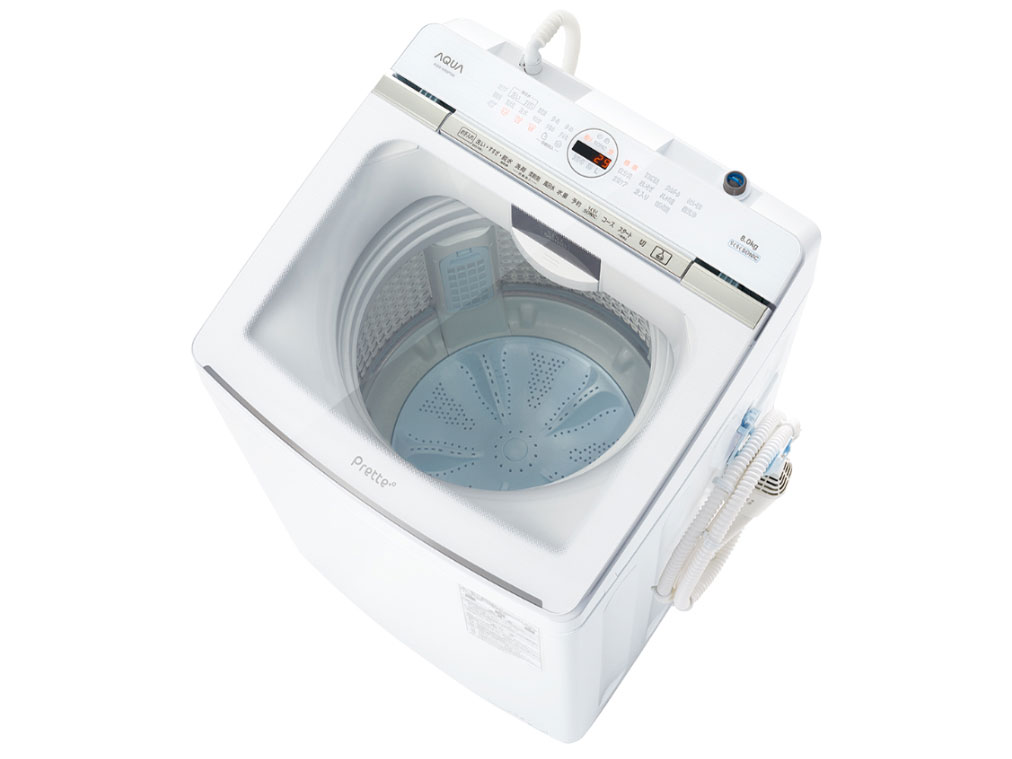 AQUA AQW-VX8P(W) 全自動洗濯機 AQUA Prette plus AQW-VX8P-W [ホワイト] 価格比較 - 価格.com