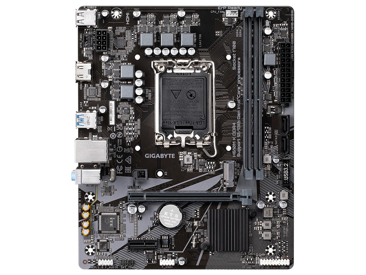 H610M K DDR4 [Rev.1.0] �̐��i�摜