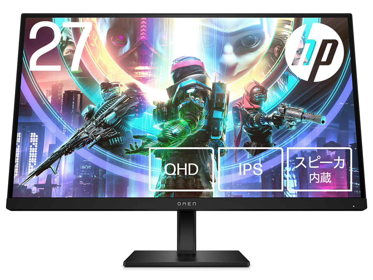OMEN by HP 27qs 240Hz QHD �Q�[�~���O�f�B�X�v���C ���i.com���胂�f�� [27�C���` ��] �̐��i�摜