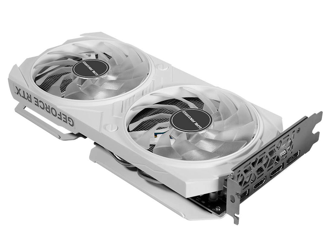 GK-RTX4060-E8GB/WHITE/DF [PCIExp 8GB]