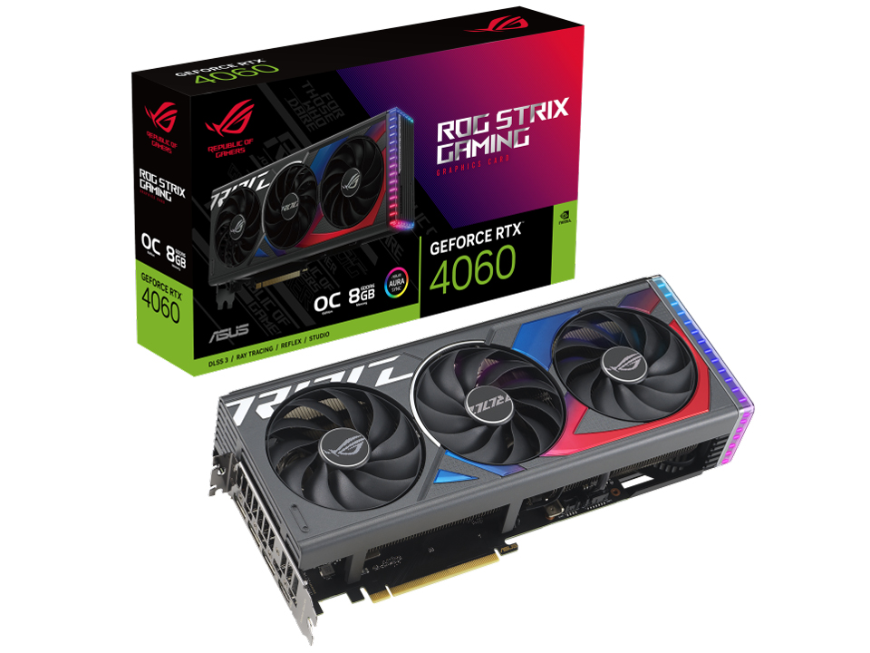 ROG-STRIX-RTX4060-O8G-GAMING [PCIExp 8GB] �̐��i�摜