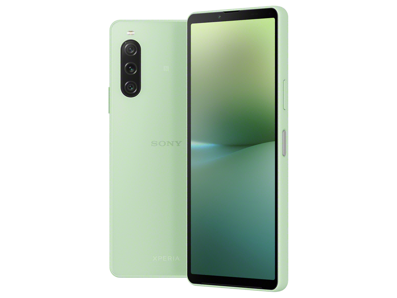 Xperia 10 V SIM�t���[ [�Z�[�W�O���[��] �̐��i�摜