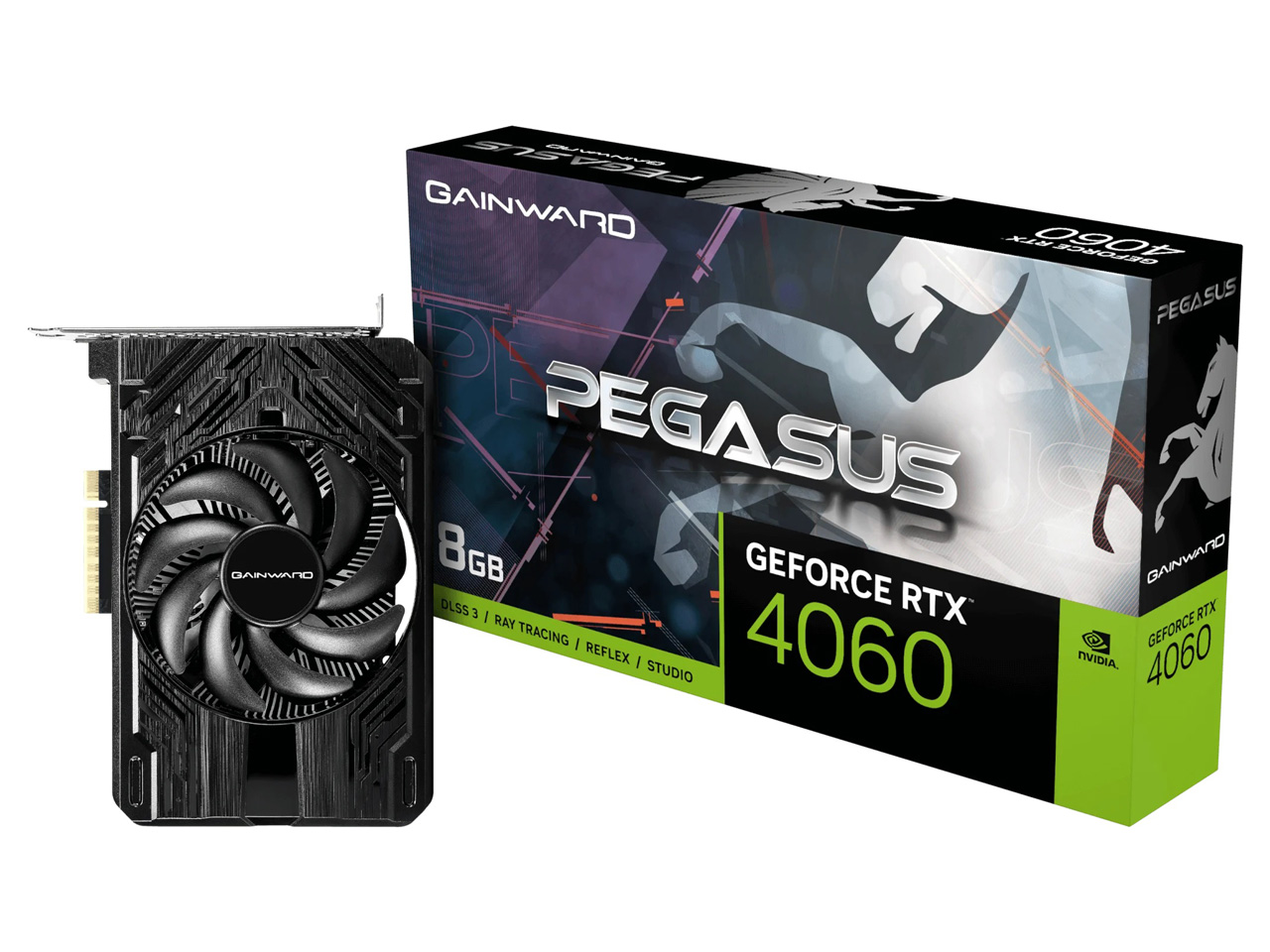 GeForce RTX 4060 Pegasus NE64060019P1-1070E-G [PCIExp 8GB] �̐��i�摜