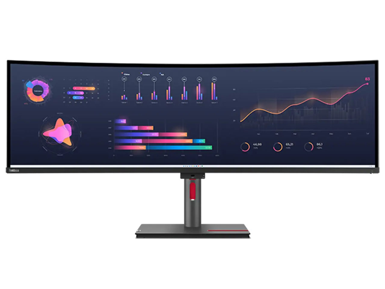 ThinkVision P49w-30 63DBRAR1JP [49�C���` ��] �̐��i�摜